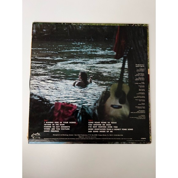 Jada Long Road Home To Texas LP 1981 Coyotee Records C1108 VG - Picture 2 of 7